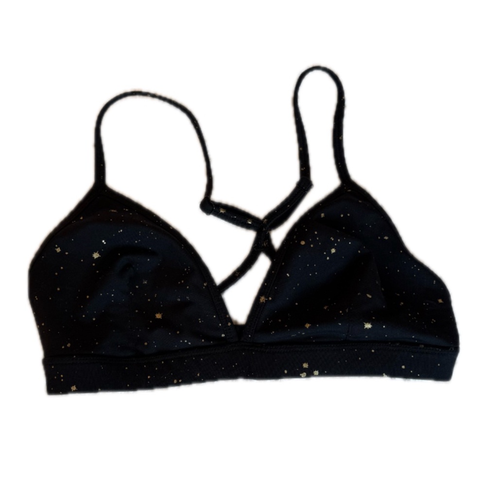 J Crew Splatter Paint Sports Bra Top